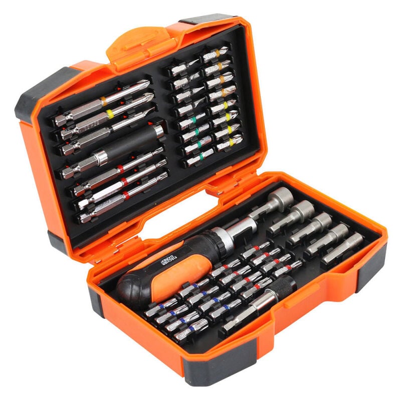Fischer Darex - Coffret tournevis porte embout cliquet + embouts