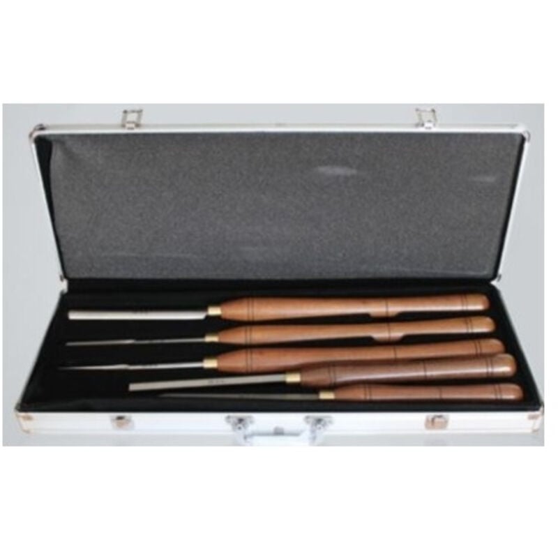 Leman - Coffret Assortiment 5 Outils de Tournage Acier