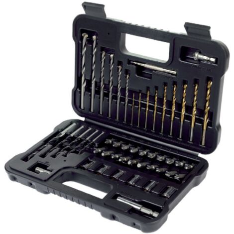 Coffret de 50 piA ces Black & Decker composA de forets et de clA s