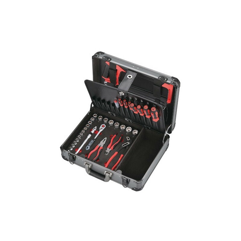 Coffret universel en alu 3/8 59 pièces - Y59B - Promac