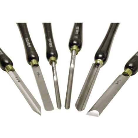 Jeu doutils de tournage pour bois Holzmann Maschinen H6TLG 1 pc(s)