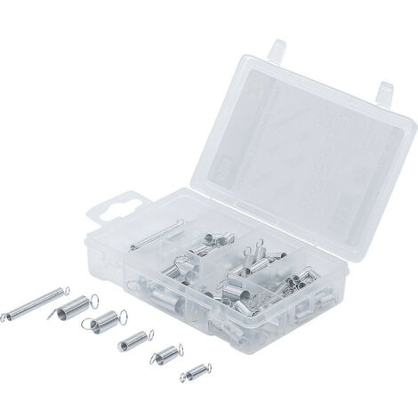 Coffret de 65 ressorts de traction assortis