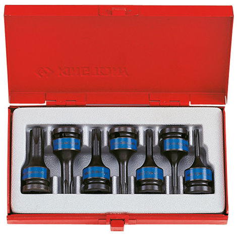 Coffret d'embouts Torx 1/2 a chocs 10pcs - D Stock41