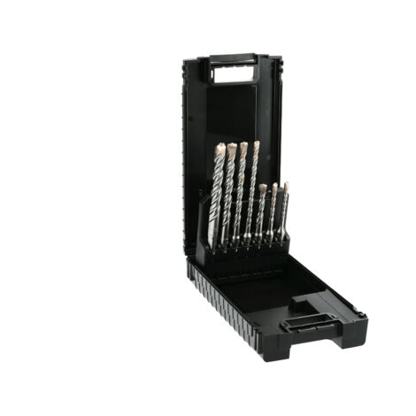 Coffret de 7 forets à béton THOR SDS Plus à 2 taillants - HANGER - 155700