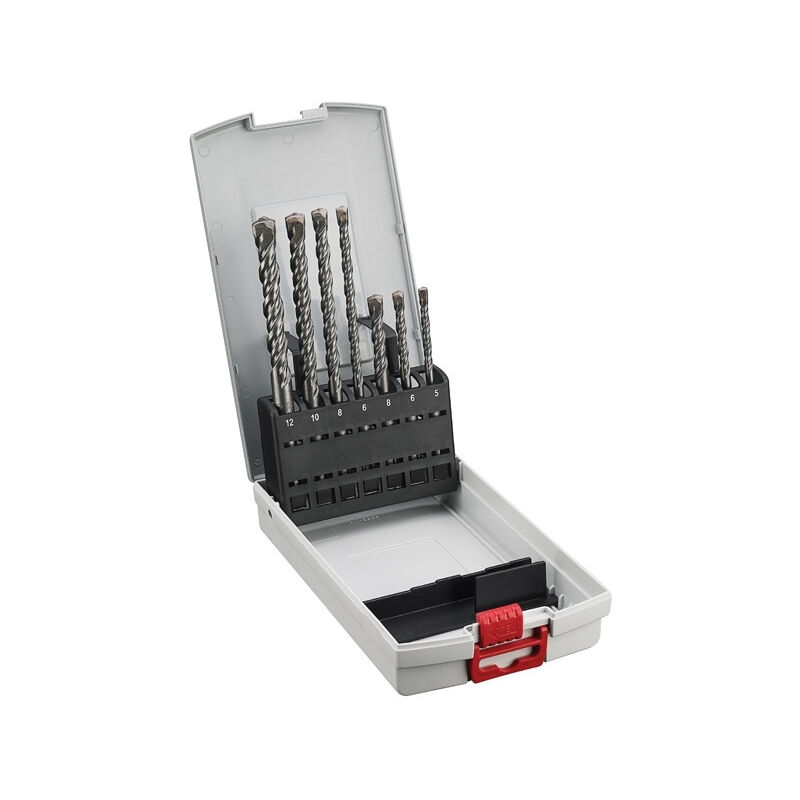Coffret 7 forets beton sds plus 5 pro 6/6/8/8/10 mm - 2607018277 Bosch