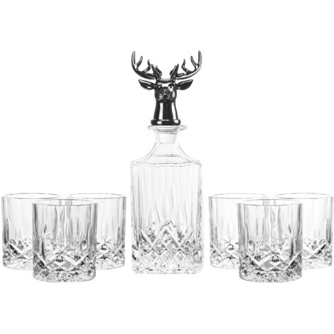 Coffret de 7 verres à whisky 720 ml
