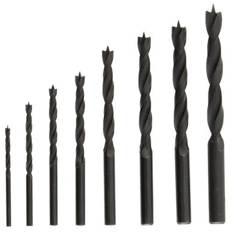 Coffret de 8 forêts bois, diam. 3 à 10 mm, 1er prix