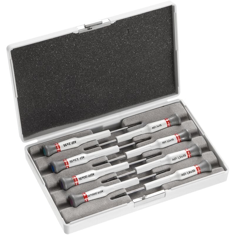 Facom - Coffret de 8 tournevis Micro-tech à lame remplaçable Fente - Phillips AE.J1