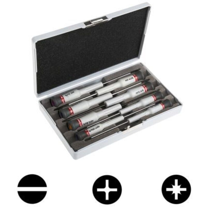 Coffret de 8 tournevis Micro Tech série AEF.J6 FACOM - vue 2