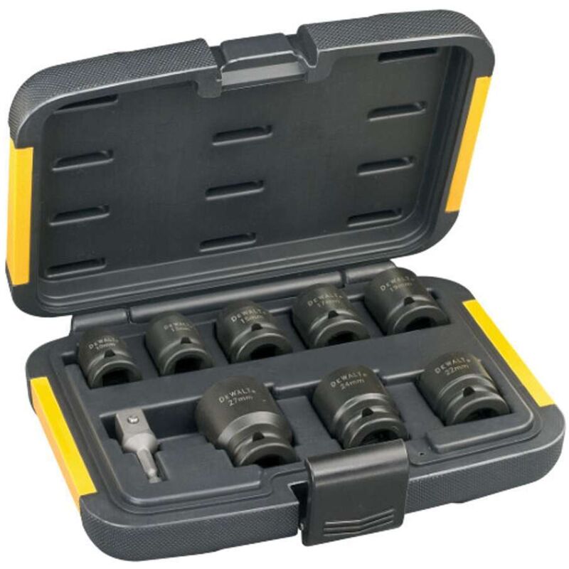 DeWALT DT7507 Coffret de douilles de vissage 9 pcs - vue 2