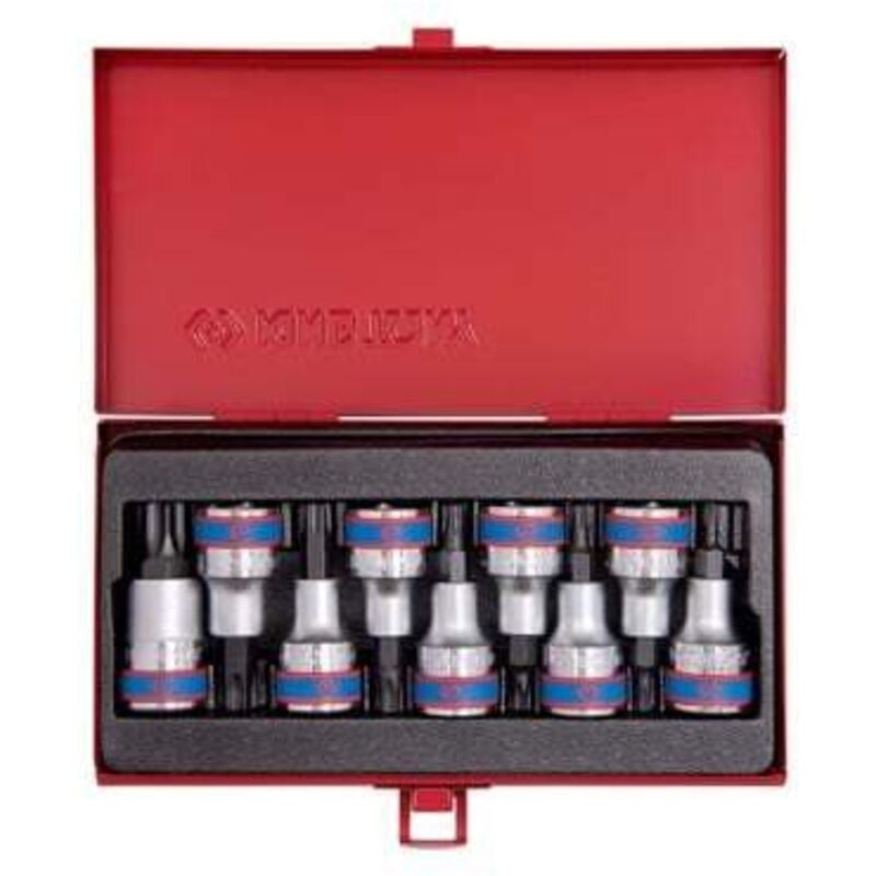 King Tony - Coffret de douilles 1/2 torx, 9 pièces