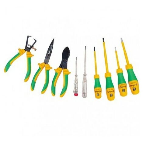 Coffret de 9 outils - isolés 1000V