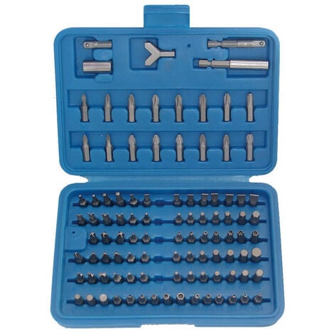 COFFRET DE 95 EMBOUTS SPECIAUX POUR PERCEUSES VISSEUSES AVEC ADAPTATEURS