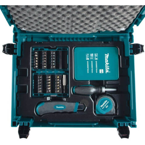 Coffret de 96 forets et mèches MAKITA B-49725 coffret Makpac