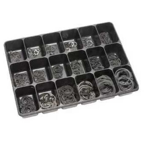 Coffret de circlips universels intérieurs – Ø10 à Ø42 mm (360 pièces)