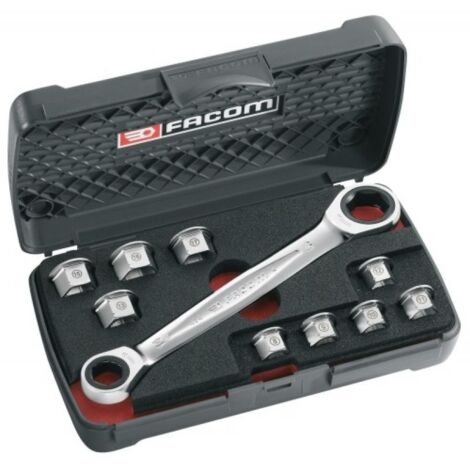 Coffret de clés à cliquet traversantes 1/2" - 461.J1 - FACOM