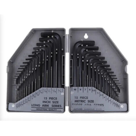 Coffret de clés allen BGS - 6 pans intérieurs - 30 pcs