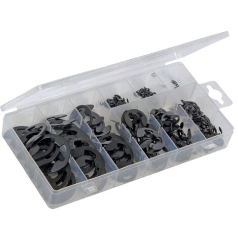 Coffret de clips E, 300 pcs, 300 Pcs