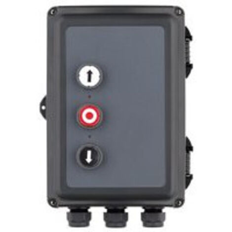 Coffret de commande AS210B mono/tri - homme mort - 3 boutons MARANTEC MFZ OVITOR