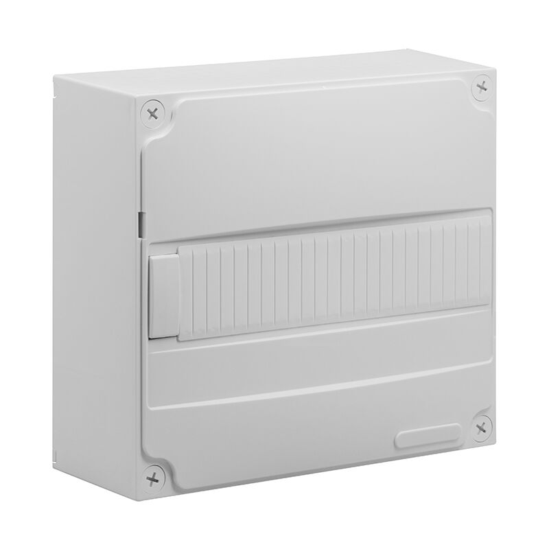 Coffret de communication bati start s - 1R/4 RJ45 GRD2TV/DTI quad/tv 2S : Solution compacte jusqu'à 1 Gbit/s de débit Ethernet, 4 ports RJ45 Cat 6 et