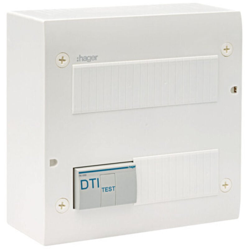 Coffret de communication ECO 8xRJ45 - TN306 - Hager