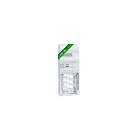 Coffret de communication évolué grade 3 TV - 8xRJ45 - TN425 - Hager