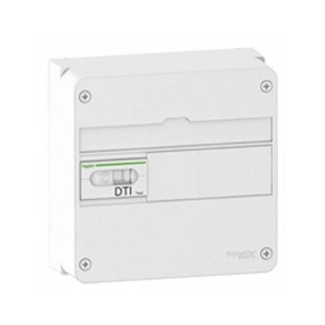Coffret de communication rénovation Lexcome Home basic 4 RJ45 1 rang - Schneider Electric