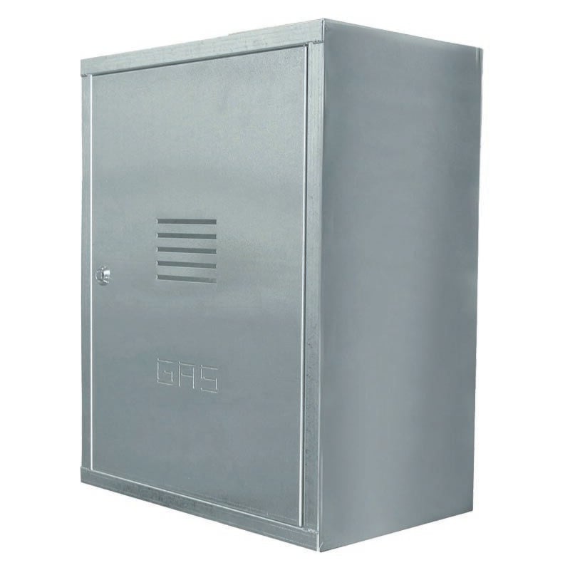 Coffret de compteur de gaz en acier inoxydable h70 l50 p24