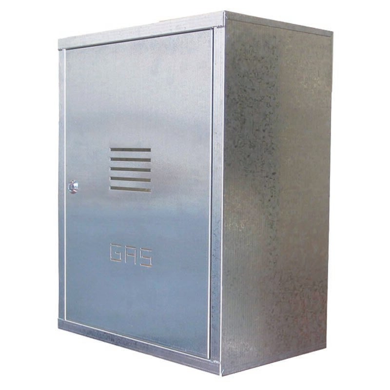 Ferrari Srl - Coffret de compteur de gaz en tôle galvanisée h50 l40 p24