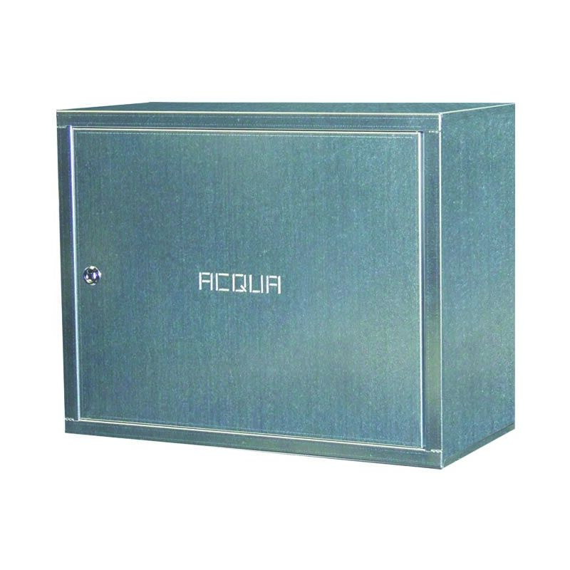 Boîte à eau isolée en zinc, H40 x L50 x P24 cm