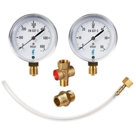Vacuomètre (manomètre Vide) En Inox à Glycérine - Ø 63mm, -1/0 Bar - Marque DIFF