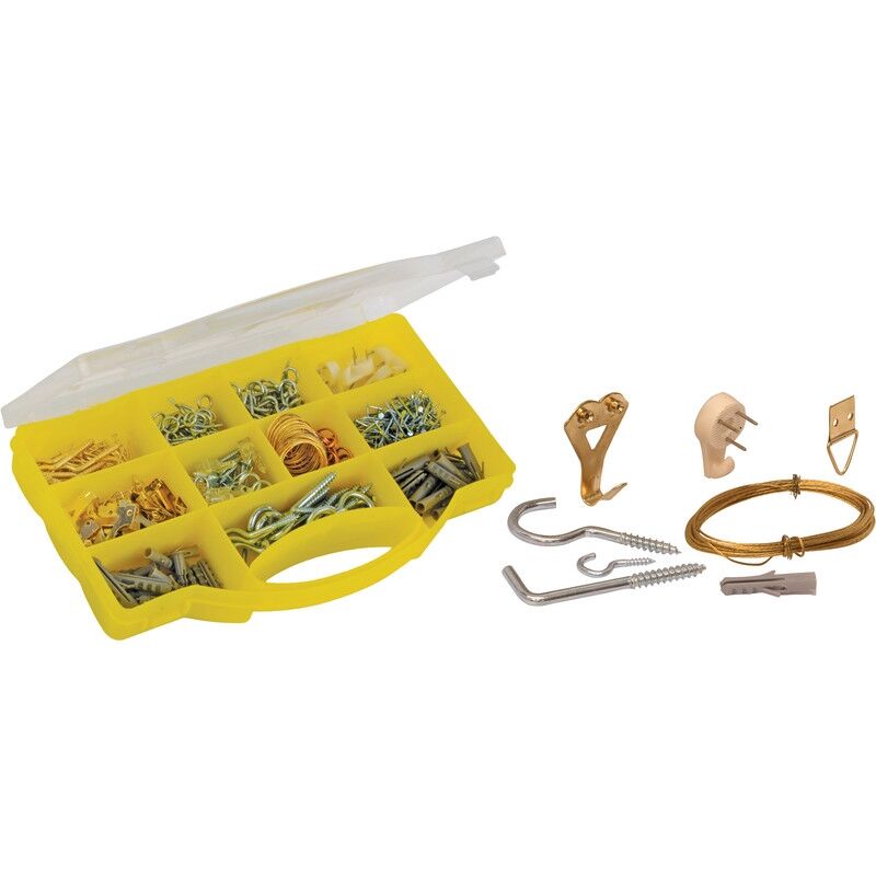 Coffret de crochets assortis Fixman 470424