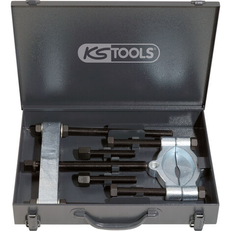 KS TOOLS 605.0005 Coffret de décolleur de roulements Ø 30 - 220 mm avec potence