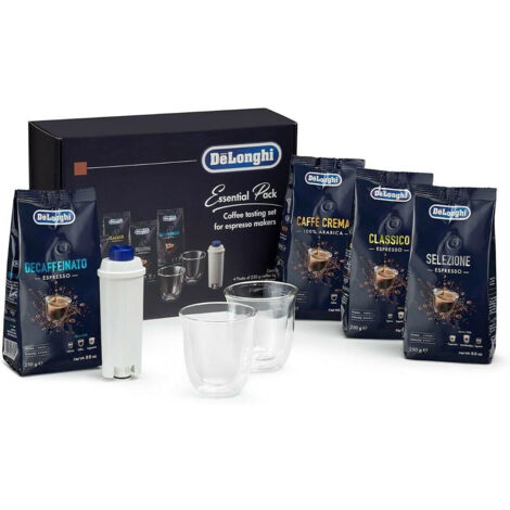 Coffret de degustation "Essential Pack" pour machine a cafe Delonghi - AS00001545
