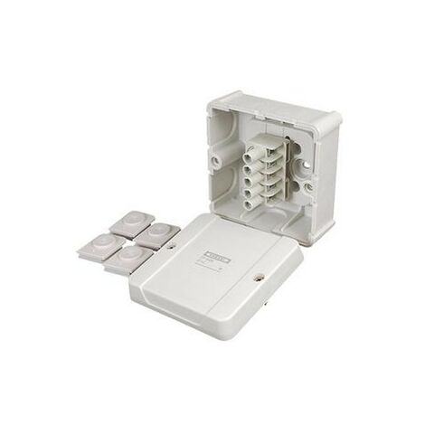 Coffret de dérivation Hensel DP9221 5 pô borne, 1,5-2,5 mm² 3phases, 4 mm² 1phase