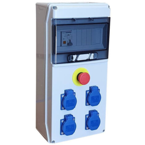 Coffret de distribution 4 PC 2P+T + AU - Digital electric 31132