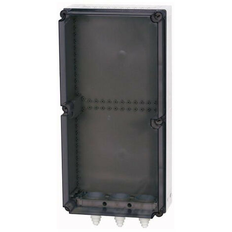 Coffret de distribution avec passe-câbles et boîtes à câbles HxLxP 750x375x225mm EATON KST48-200