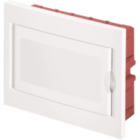 Coffret de Distribution Blanc à encastrer porte opaque 12 M CS EC63012C ref: ARM