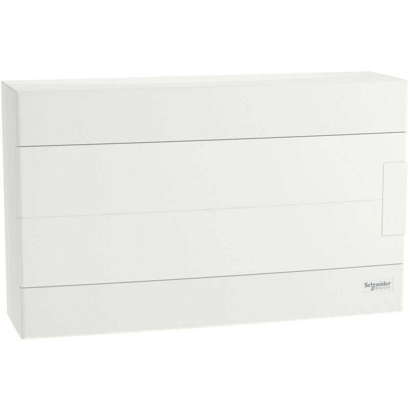 Schneider Electric - Coffret de distribution en saillie étanche IP40 Easy9 eu 18 modules (1x18) EZ9EU-1-18-NT-P blanc schneider