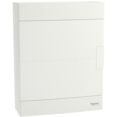 Coffret de distribution en saillie étanche IP40 Easy9 EU 24 modules (2x12) EZ9EU-2-12-NT-P  blanc SCHNEIDER