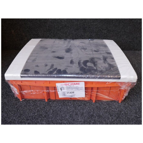 Coffret de distribution encastré 2x12M blanc avec porte fumée sans borniers 420x326x95mm IP40
