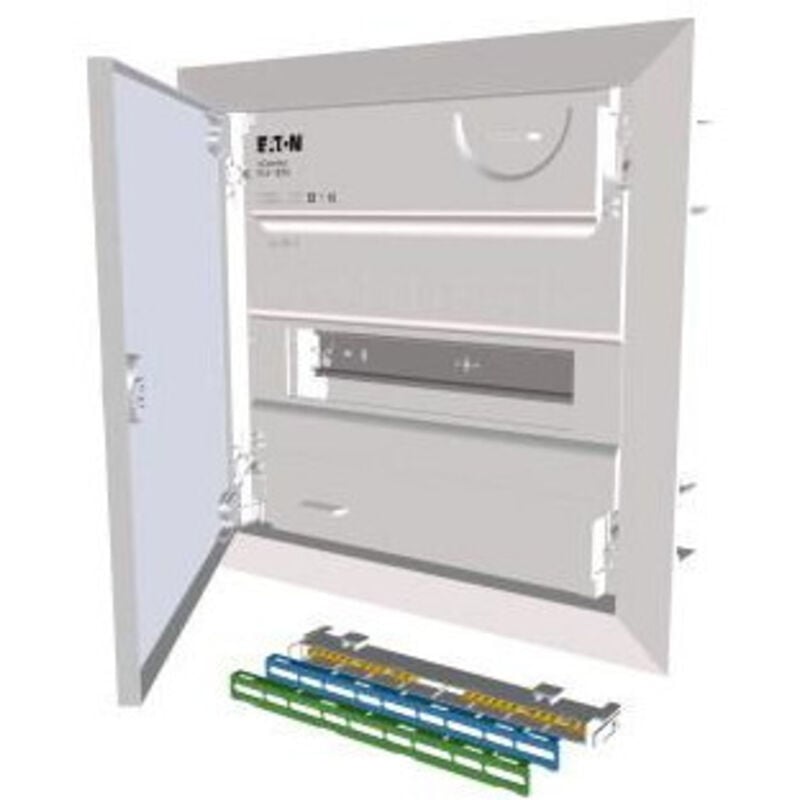 Eaton - 178814 de distribution à encastrer, 1 rangée, tôle d'acier porte plat