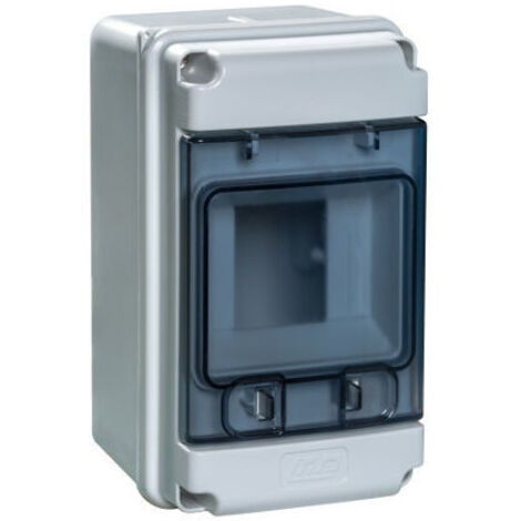 COFFRET DE DISTRIBUTION ETANCHE IP65 ECOLOGY 1X4 MODULES SANS BORNIER DE TERRE