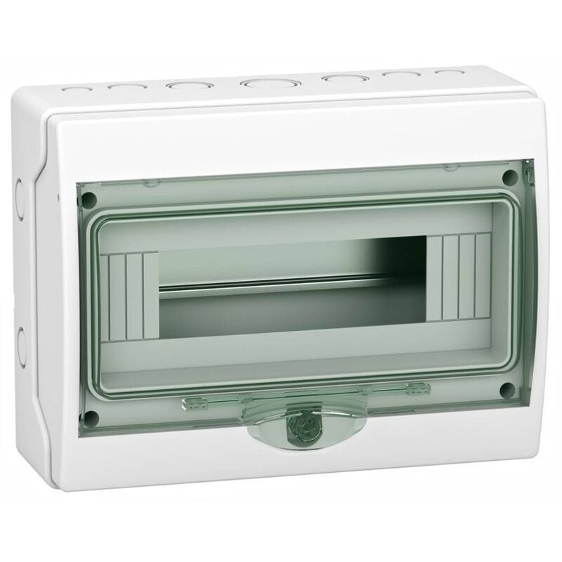 Schneider Electric - 13444 13444 Coffret de distribution montage en saillie Nombre de divisions = 12 Nbr de rangées = 1 c