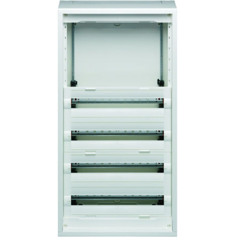 Coffret de distribution vegaD saillie 6 rangées à compléter 1050x550x193mm HAGER FD62AN