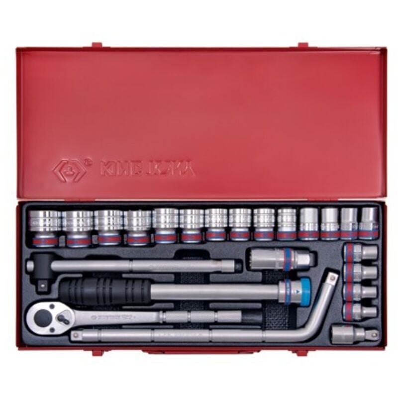 Coffret de douilles 1/2 24 pièces sae - King Tony