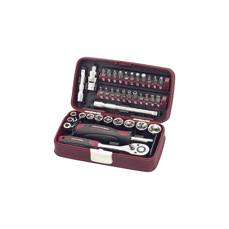 Coffret de douilles 1/4' 38 Pièces Kraftwerk 99073