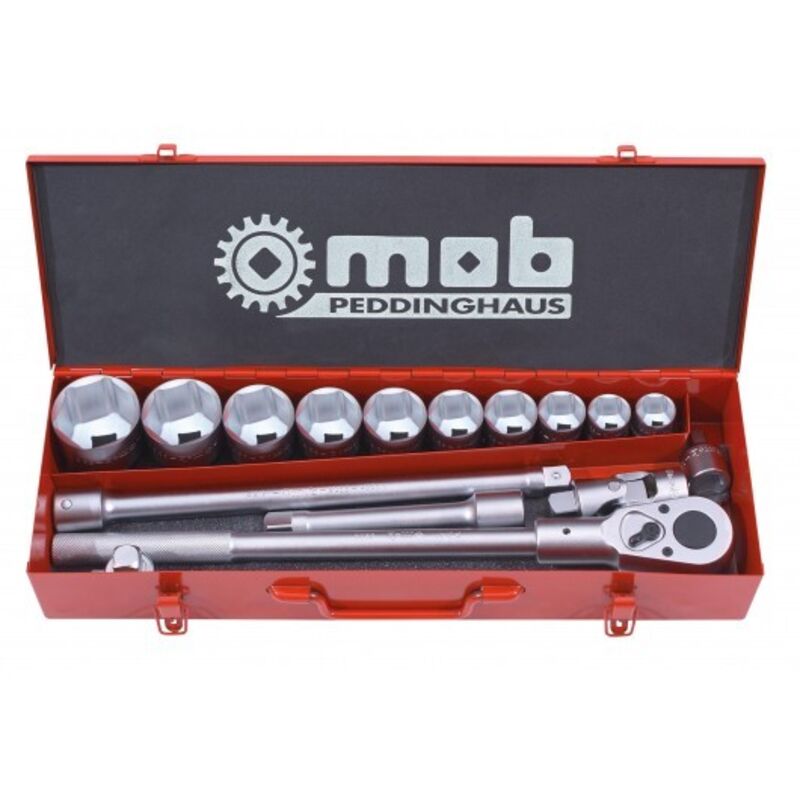 Mob - Coffret métallique 3/4'' - 16 pièces