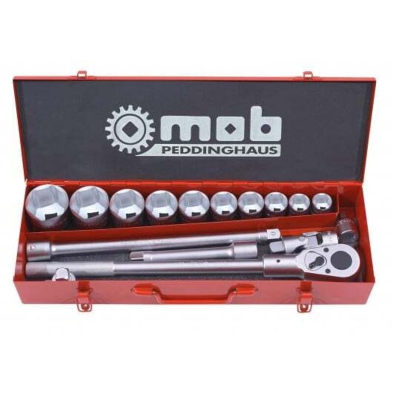 Mob - Coffret métallique 3/4'' - 16 pièces