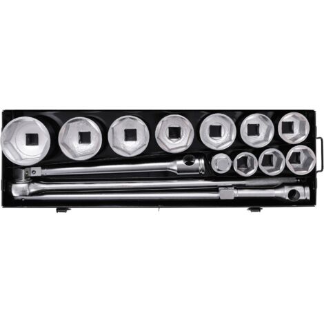 Coffret de douilles 25 mm (1") 36 - 80 mm 15 pièces BGS Do it yourself
